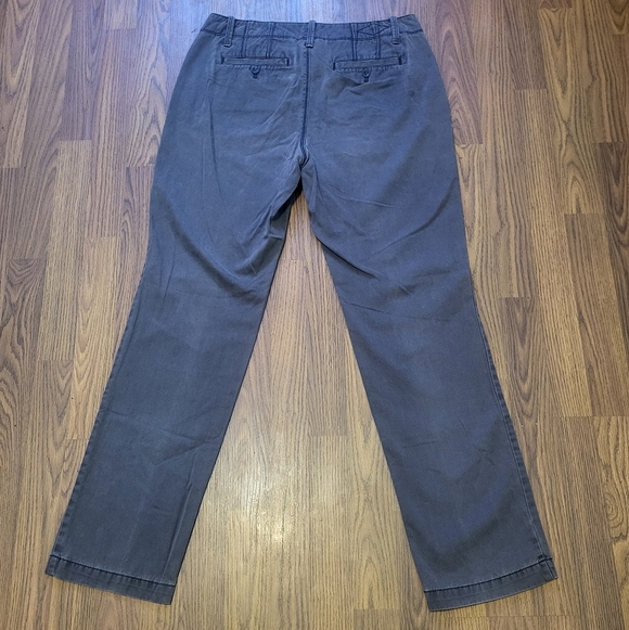 Eddie Bauer Blakely Straight Cotton Pants Womens 8 Legend Wash B73 - Picture 8 of 12